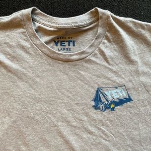 Yeti grey TShirt NWT size L